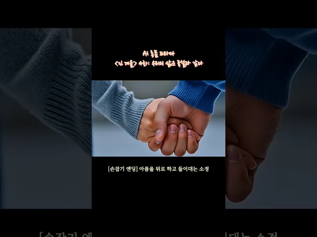 우리의 삶은 폭설과 같다 손잡기 엔딩