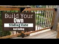 Bob s Odd Jobs - Deck Railing with Pylex Sliding Gate