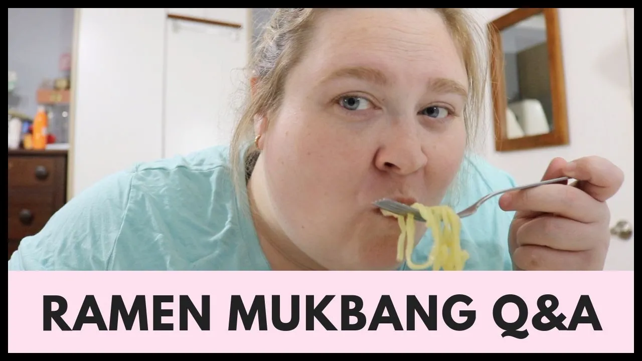 Japan Ramen Box Mukbang And Q&A | Plus Size Health