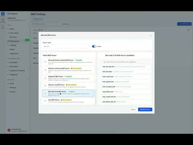 Thumbnail for Microsoft Planner MCP