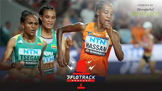 Sifan Hassan Takes WILD SPILL In Homestretch Of World Champs 10k 