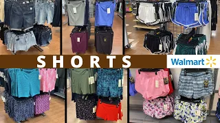 ALL OF THE WOMEN S SHORTS AT WALMART WALMART WOMEN S CLOTHES WALMART SHOP WITH ME FASHION