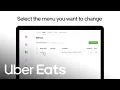 How to Change Operating Hours Uber Eats