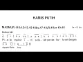 Download Lagu [EDISI BARU] Kamis, 14 April 2022 | KAMIS PUTIH - PERJAMUAN MALAM TERAKHIR | Mazmur Tanggapan