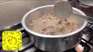 لحم باللبن شاكريه على طريقة بنت الهاشمي 