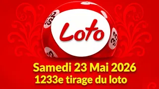 Mauritius Loto result 23 May 2026 loto mauritius - 1233e Tirage du Loto