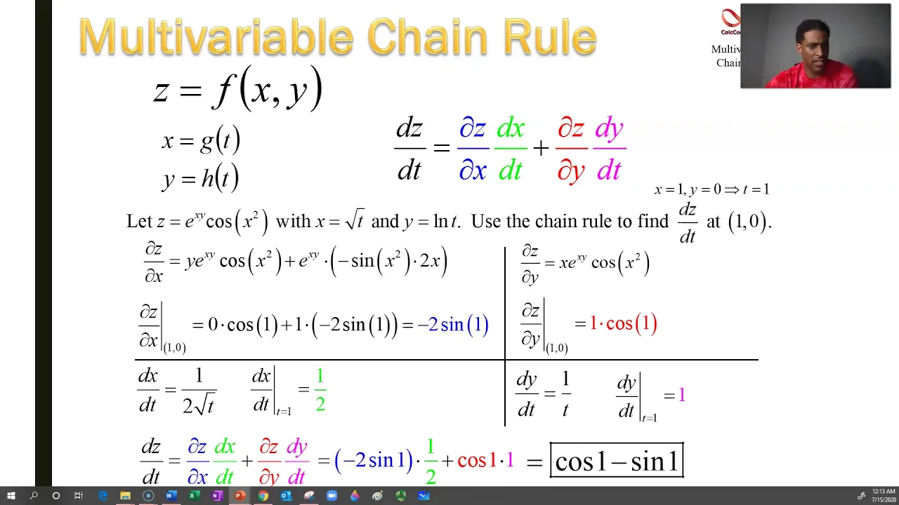 Multivariable Chain Rule