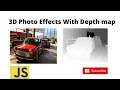 3D Photo Effect from one Image JavaScript Tutorial