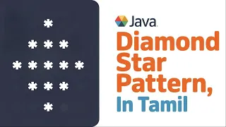 How to Solve Diamond Star Pattern in Java pattern program in java tamil pattern program in java