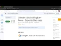 Stream data with pipelines - Esports Use case GSP1298