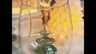 Slant Collections Christmas Wine Glasses 3D Stemless link in the 1st comment