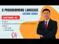 Lecture 26 C program to find factorial of a number using for loop while loop