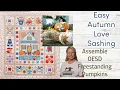 Use Brother Aveneer Design Center to Create Background Quilting Assemble OESD Pumpkins 26