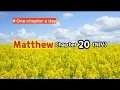 Matthew Chapter 20 NIV