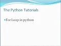 For loop in python Class 12 computer science CBSE Chapter-1 Revision Tour
