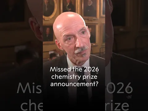 The 2026 chemistry prize: Did you miss the announcement? #nobelprize