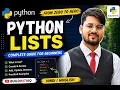 Python Lists for Beginners Python List Explained from Scratch BuildWithIQ
