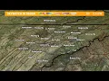Weather forecast for Maryville and Knoxville Tennessee on our Friday evening at 5pm