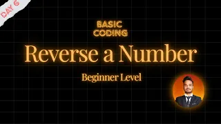 Reverse a Number in Python Beginner Friendly Coding Tutorial