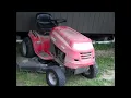 Removing mower deck Huskee MTD Yard Man mowers
