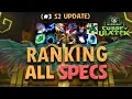 Progressive M TIERLIST Update - RANKING ALL SPECS