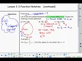 Alg 3 3 Function Notation Lecture