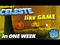 I Made A Celeste Inspired Game in A Week GODOT GAME JAM DEVLOG