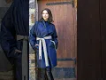 Download Lagu IKI reversible kimono coat: Navy/Beige midi