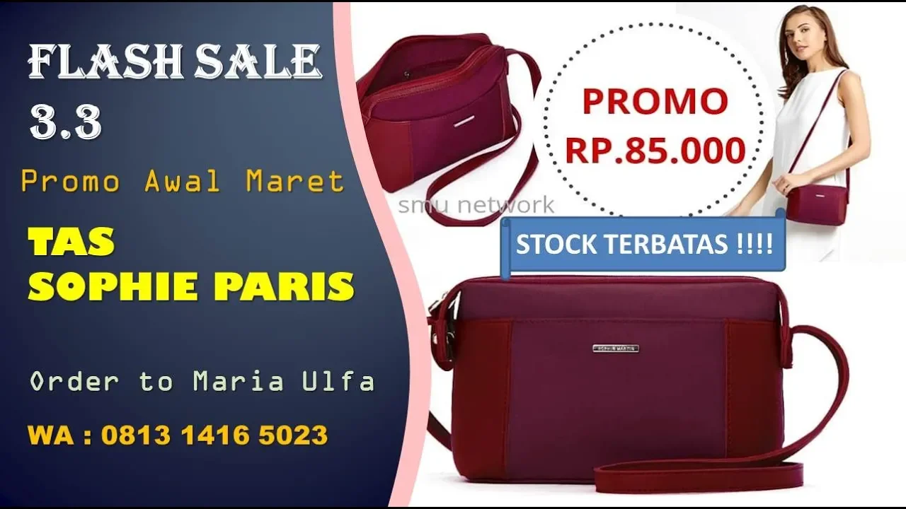 Sekilas Harga Tas Sophie Martin dari Katalog Bulan Februari 2020