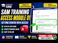 SAM Training Access Module 01 - Getting Started with Access Complete Tutorial SAM Cengage