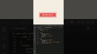 Day 17 - CSS 3D Flip Hover GitHub Button 30 Days 30 Buttons