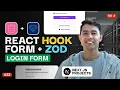 React Hook Form in Login Form - Job Portal App Zod Front-End Validation Ep 22