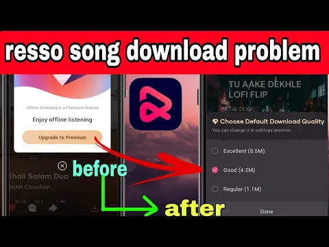 resso se song free download kaise karen Resso app song download problems song download karo