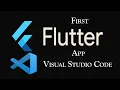 Create Flutter App Using Visual Studio Code Hello World App Flutter Dart Vs Code