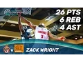 Zack Wright 26 Pts 6 Reb shows an amazing performance v AS Monaco