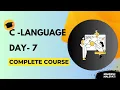 C Language Tutorial Lecture 7 for Beginners C Tutorial for Beginners C Tutorial for Beginners