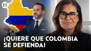 ¡Como en EU! De la Espriella reactiva permisos para portar armas legales en Colombia | Lupita Juárez