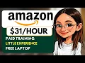 Amazon Hiring Remote Jobs Little Experience Entry Level Remote Work From Home Jobs 2026