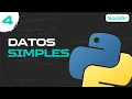TIPOS DE DATOS SIMPLES en Python Introduccion a Python Nodd3r