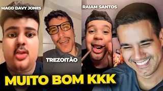Baltar reagindo as melhores imitações de Mike Bobagens KKKK