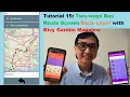 Kivy Mobile App Plotting Two ways Bus Route on Mapview