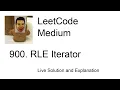 900 RLE Iterator Leetcode Medium