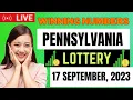 Pennsylvania Evening Lottery Draw Results - Sep 16 2023