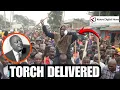Lagu Drama as Boni Khalwale delivers the torch that Cyrus Jirongo will be buried with!!