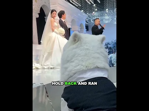Bride Takes Dog to Wedding 🐶💍