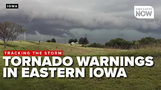 Tornado warning in eastern Iowa