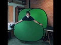 พื้นหลังแผ่นพับสีเขียว  New 2022  วิธีการพับเก็บกรีนสกรีน GreenScreen