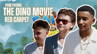 Paw Patrol The Dino Movie Red Carpet
