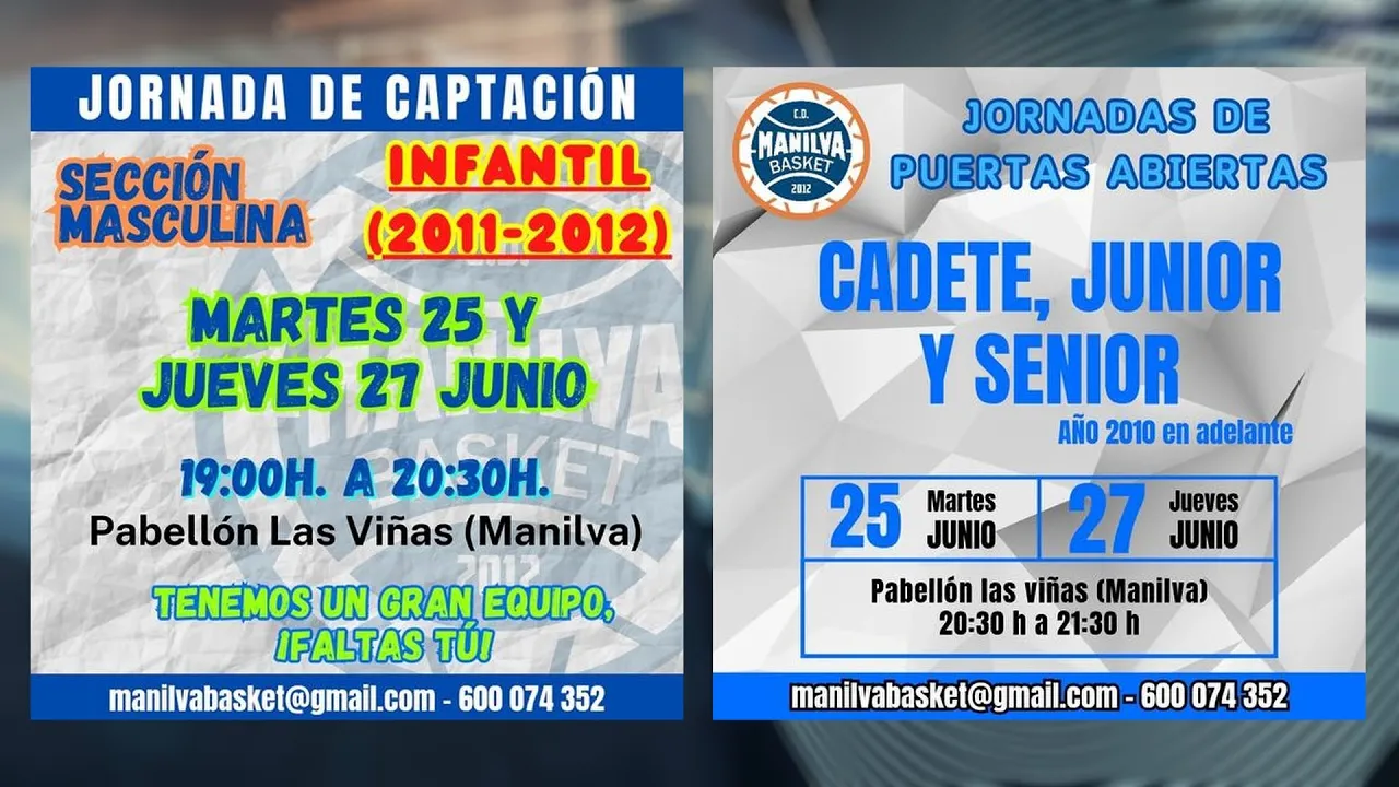 Jornadas de captación del CD Manilva Basket