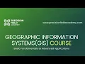 Geographic Information Systems GIS Course Webinar